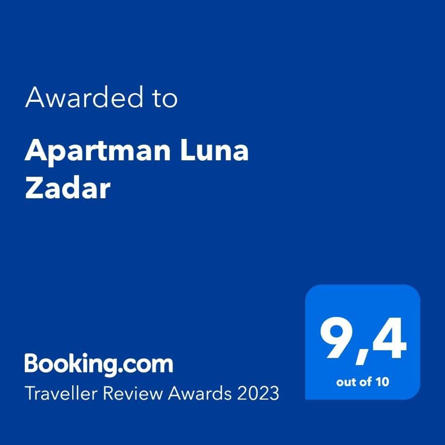 Apartman Luna Zara Esterno foto